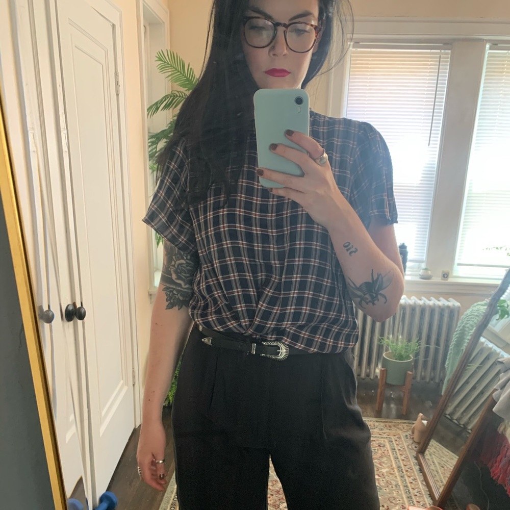 Short sleeve blouse